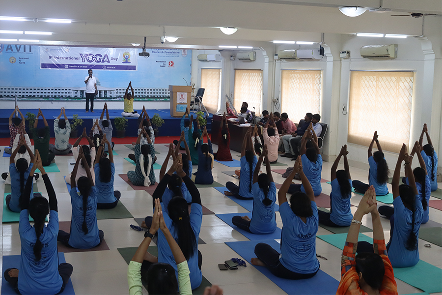 AVIT International Yoga Day